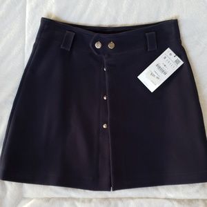 Zara button front skirt